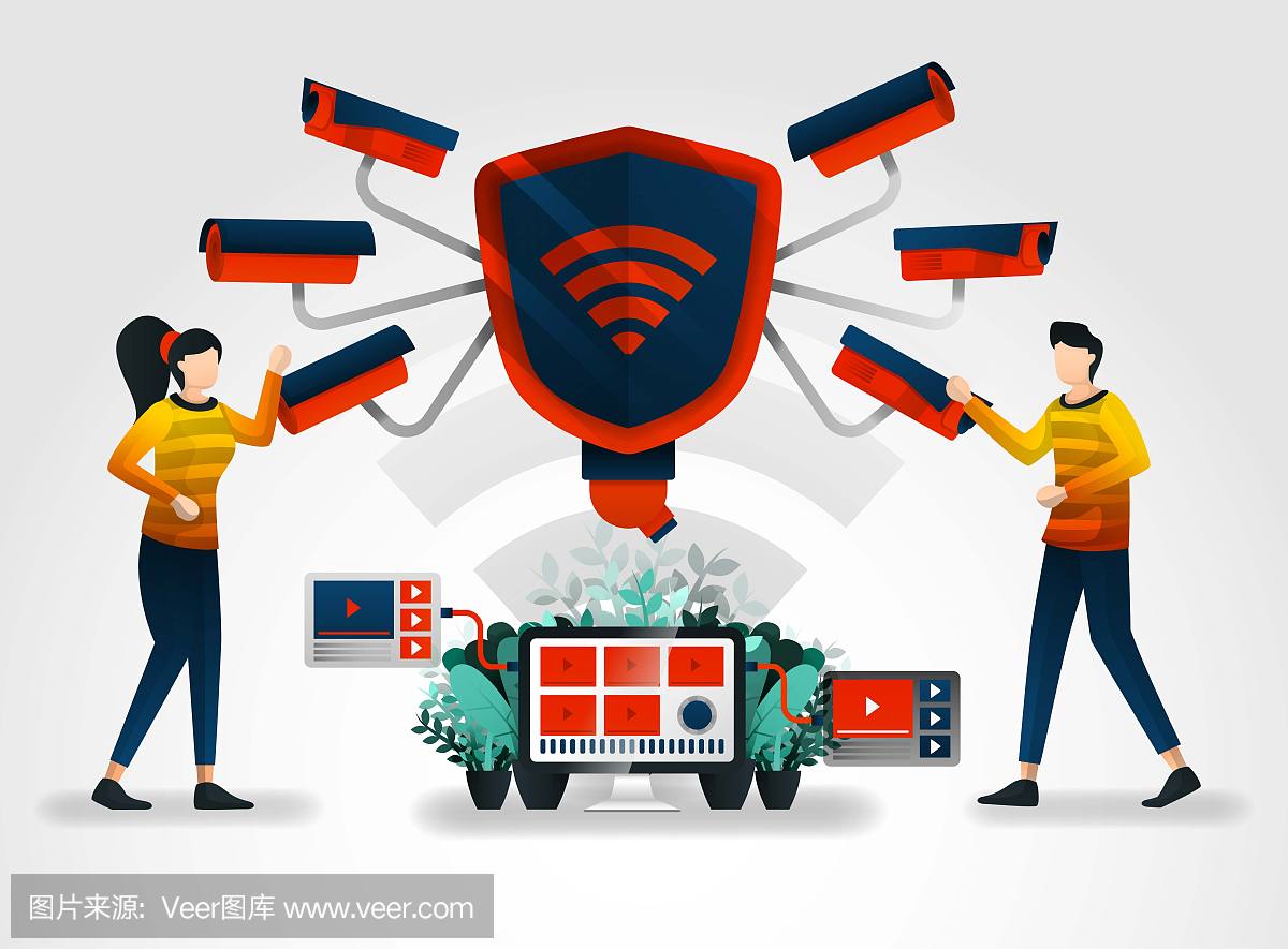 平的性格。安全攝像頭竭盡全力保護(hù)數(shù)據(jù)安全。安防行業(yè)通過安全視頻來監(jiān)控和培訓(xùn)保安人員公司的服務(wù)